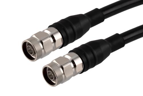 N Male to N Male Low PIM Cable Using TCOM-400 Coax With Times Microwave Components