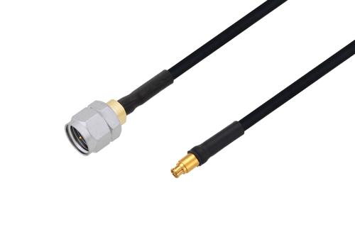 1.85mm Male to Mini SMP Female Cable Using PE-SR405FLJ Coax