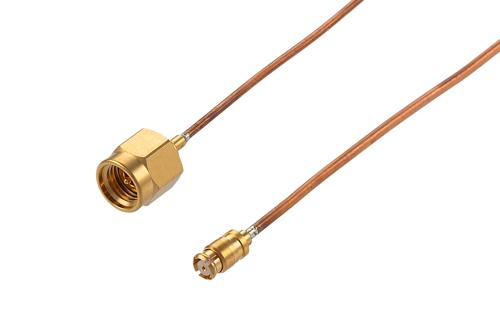 2.92mm Male to SMP Female Non-Magnetic Cable Using PE-SR047-NM Coax