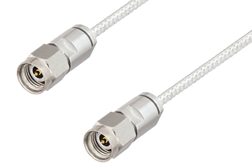 2.92mm Male to 2.92mm Male Cable 6 Inch Length Using PE-SR405FL Coax