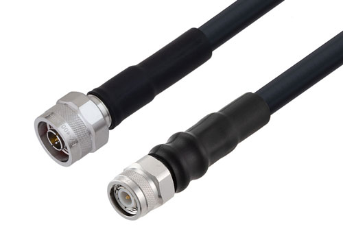 N Male to TNC Male Cable Using LMR-400 Coax