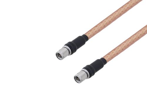 SMA Male to SMA Male Low Loss Cable Using PE-P195 Coax with Times Microwave Connectors