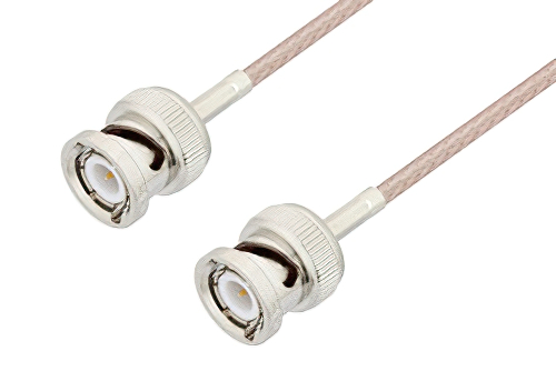 BNC Male to BNC Male Cable 72 Inch Length Using RG316 Coax