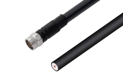 N to Straight Cut Lead Cable Using LMR-600 Coax