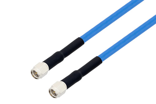 SMA Male to SMA Male Cable Using RG58 Coax with HeatShrink
