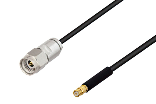 2.92mm Male to SMP Female Cable Using PE-SR405FLJ Coax