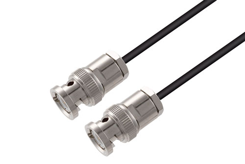 BNC Male to BNC Male Cable Using RG174 Coax