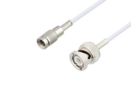 1.0/2.3 Plug to BNC Male Cable Using RG188 Coax