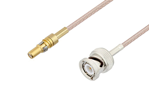 D-Sub Plug to BNC Male Cable Using RG316 Coax