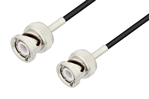 BNC Male to BNC Male Cable Using PE-B100 Coax