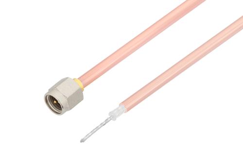 SMA Male to Trimmed Lead Cable Using RG402 Coax