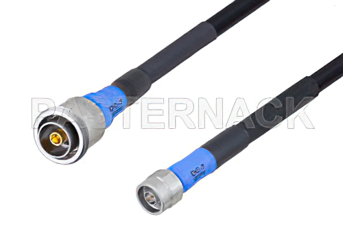 Handheld RF Analyzer Rugged Phase Stable Cable N Male to 7/16 DIN Female Cable Using PE-FF430 Coax, RoHS