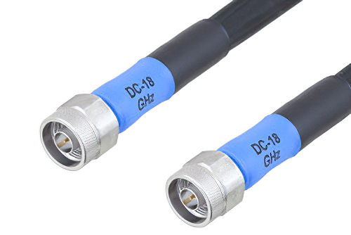 Handheld RF Analyzer Rugged Phase Stable Cable N Male to N Male Cable Using PE-FF430 Coax, RoHS