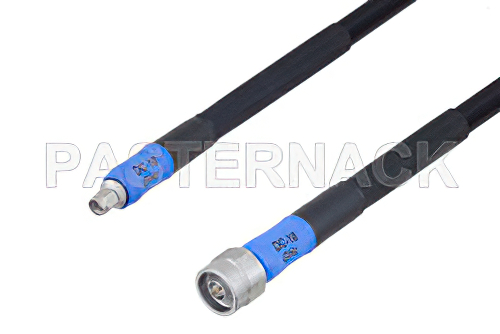 Handheld RF Analyzer Rugged Phase Stable Cable N Male to SMA Male Cable Using PE-FF430 Coax, RoHS