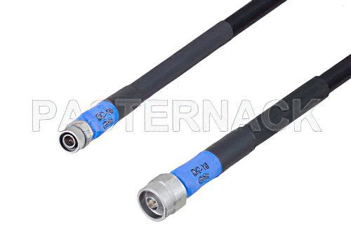 Handheld RF Analyzer Rugged Phase Stable Cable N Male to TNC Male Cable Using PE-FF430 Coax, RoHS