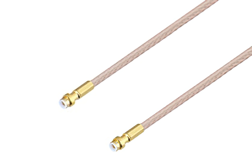 Snap-On MMBX Plug to Snap-On MMBX Plug Cable Using RG316-DS Coax