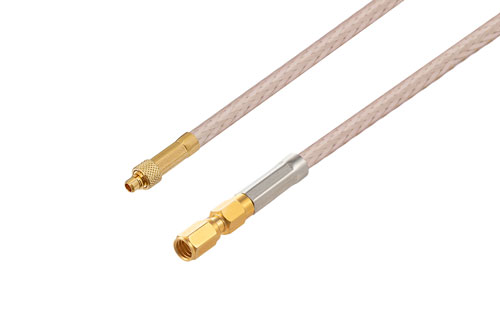 MMCX Plug to SSMC Plug Cable Using RG316 Coax