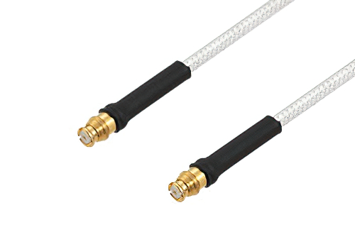 Push-On SMP Female to Push-On SMP Female Cable 36 Inch Length Using PE-SR405FL Coax