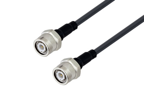 TNC Male to TNC Male Low Loss Cable Using LMR-200 Coax with Times Microwave Components