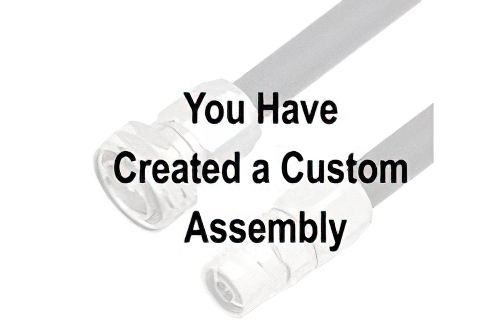Reverse Polarity SMA Female Bulkhead to Reverse Polarity SMA Female Bulkhead Cable Using RG223 Coax