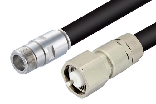 LC Male to LC Female Cable Using RG218 Coax