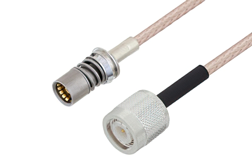 Snap-On BMA Jack to TNC Male Cable 36 Inch Length Using RG316 Coax