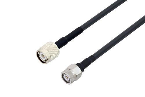 TNC Male to TNC Male Low Loss Cable Using LMR-240-UF Coax