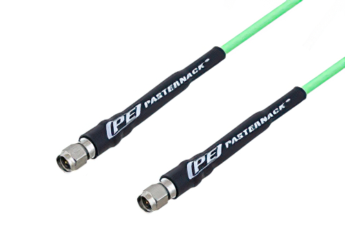 SMA Male to SMA Male Low Loss Cable 100 CM Length Using PE-P160LL Coax