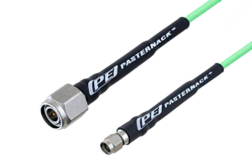 SMA Male to TNC Male Low Loss Cable 24 Inch Length Using PE-P160LL Coax