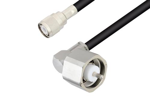 HN Male to LC Male Right Angle Cable Using RG214 Coax