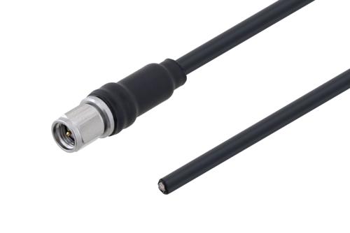 SMA Male to Straight Cut Lead Low Loss Cable Using LMR-195 Coax with Times Microwave Components