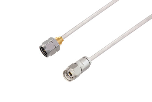 2.4mm Male to 2.92mm Male Cable Using PE-SR405AL Coax