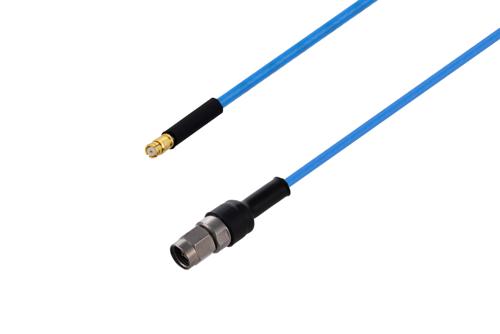 2.4mm Male to SMP Female Cable Using PE-P086 Coax