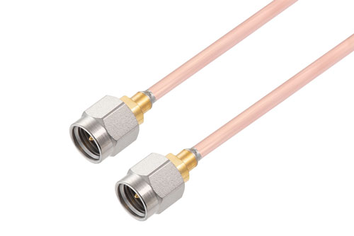 2.92mm Male to 2.92mm Male Cable Using RG405 Coax