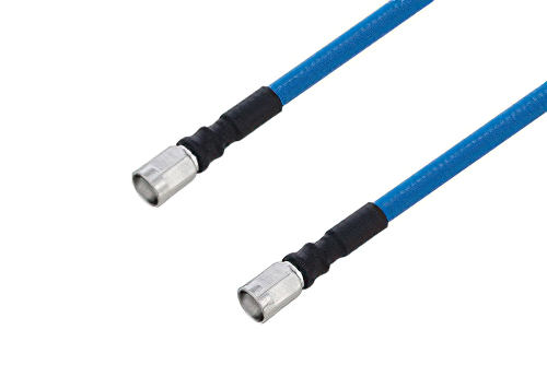 Plenum NEX10 Male to NEX10 Male Low PIM Cable 12 Inch Length Using SPP-250-LLPL Coax Using Times Microwave Parts