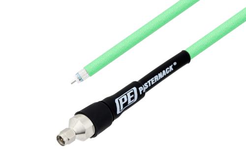 SMA Male to Trimmed Lead Cable Using PE-P300LL Coax