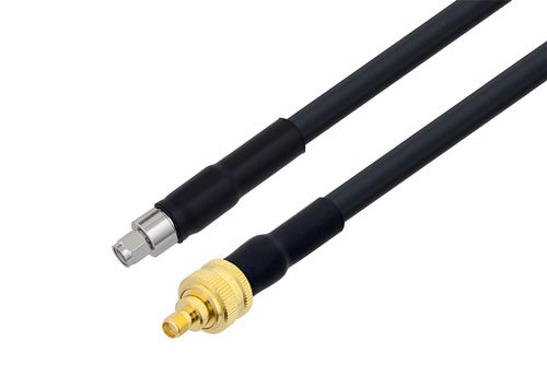 SMA Male to SMA Female Low Loss Cable Using LMR-400-DB Coax