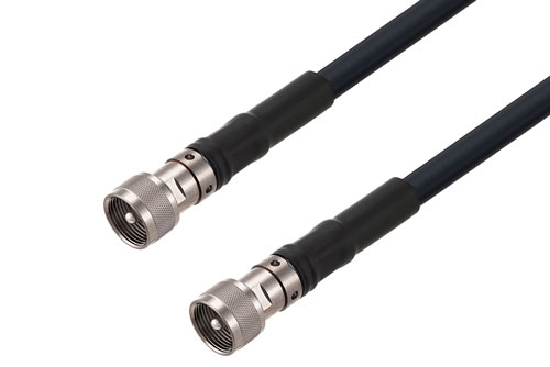 UHF Male to UHF Male Low Loss Cable Using LMR-400-DB Coax with Times Microwave Components