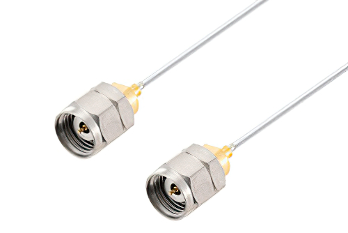 1.85mm Male to 1.85mm Male Low Loss Cable 60 Inch Length Using 047 Coax