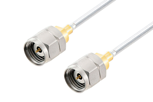 1.85mm Male to 1.85mm Male Low Loss Cable Using 070 Coax