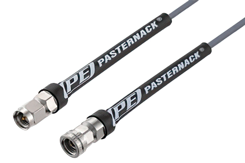 SMA Male to 2.4mm Male Cable 150 CM Length Using PE-P103 Coax