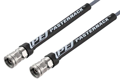 1.85mm Male to 1.85mm Male Cable Using PE-P103 Coax