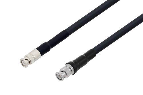 BNC Male to BNC Male Low Loss Cable Using LMR-400 Coax