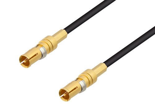 D-Sub Receptacle to D-Sub Receptacle Cable Using RG174 Coax