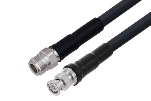 BNC Male to N Female Cable Using LMR-400 Coax