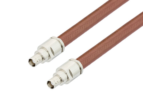 BNC Female to BNC Female Cable Using RG393 Coax