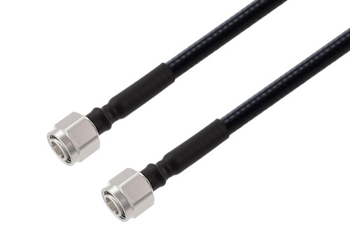 2.2-5 Male to 2.2-5 Male Low PIM Cable Using 1/4 inch Superflexible Coax