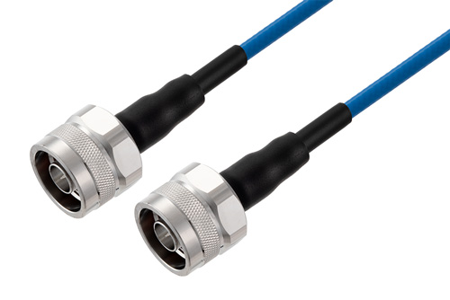 N Male to N Male Low PIM Cable Using TFT-5G-402 Coax Using Times Microwave Components
