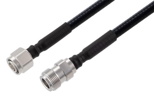 2.2-5 Male to N Female Low PIM Cable Using 1/4 inch Superflexible Coax