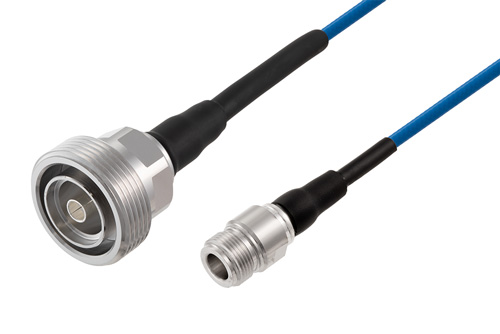 7/16 DIN Female to N Male Low PIM Cable Using TFT-5G-402 Coax Using Times Microwave Components